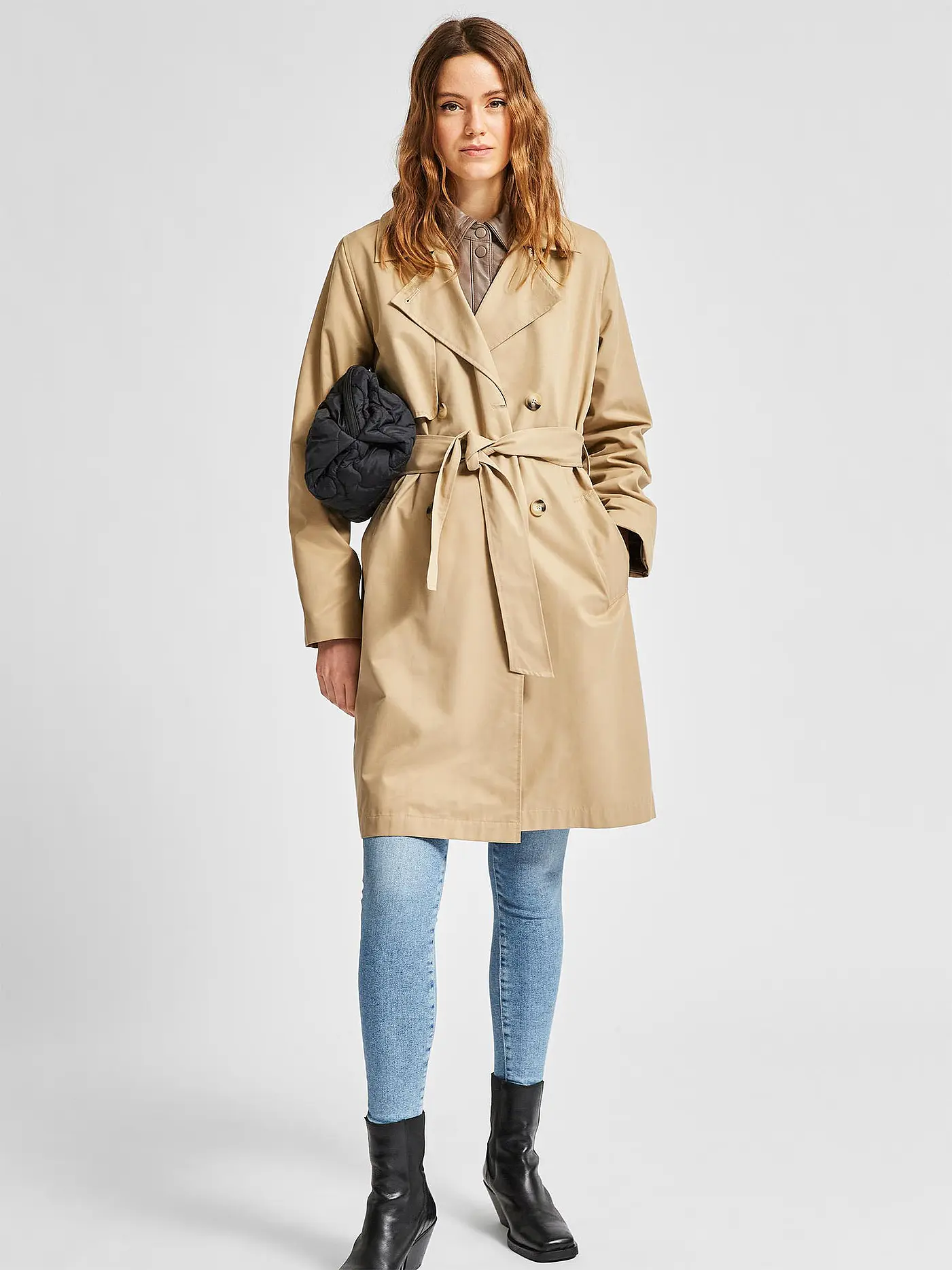 SELECTED FEMME | Trenchcoat SLFWEKA | beige